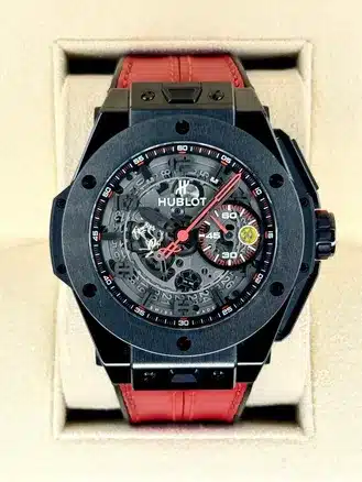 Black Inferno Skeleton Timepiece