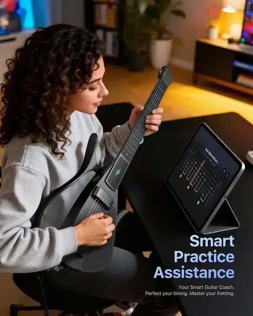 Enya CYBER-G - Guitarra inteligente con cuerdas de silicona