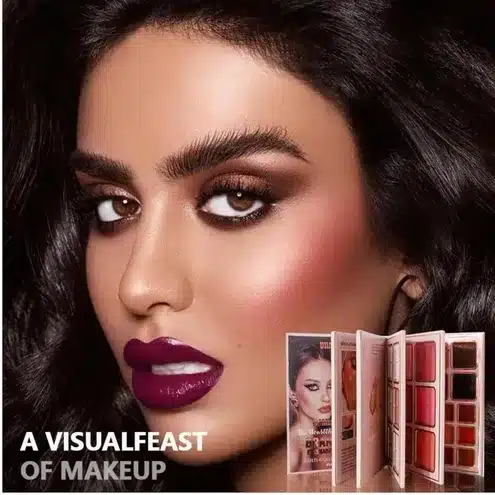 All-in-One Professional Makeup Palette Kit – Eyeshadow, Lip Color, Blush & Highlighter Collection