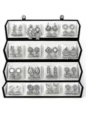 Traditional Oxidised Jhumka Earrings Set for Women – Multi Design Ethnic Jewelry Collection