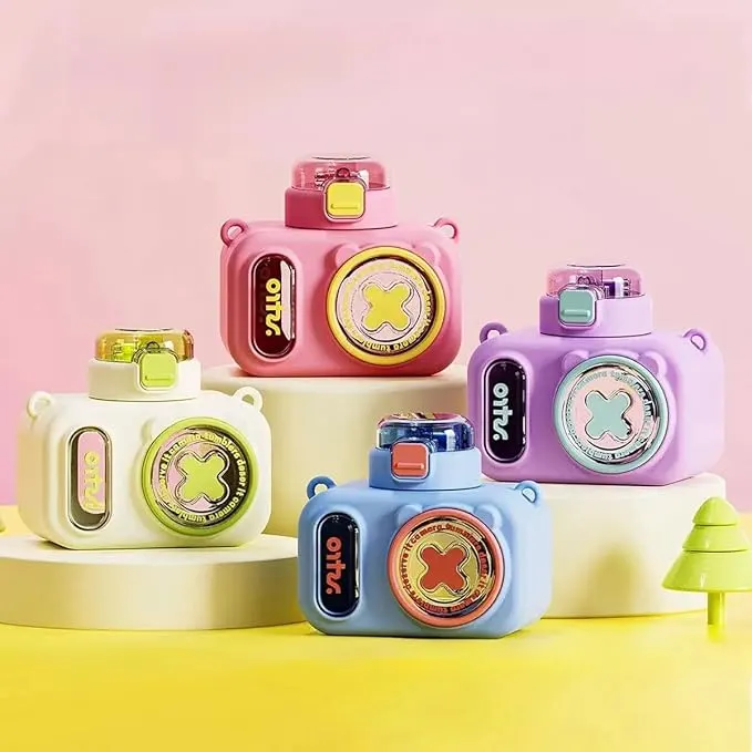 Cute Mini Camera Bubble Machine Toy