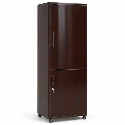 Premium Wooden Multi-Purpose Wardrobe Storage Cabinet with Lock