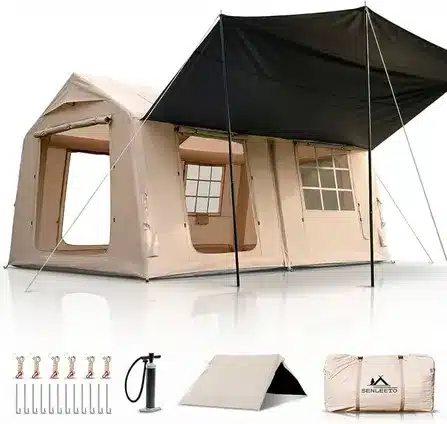 Spacious Waterproof Family Camping Tent