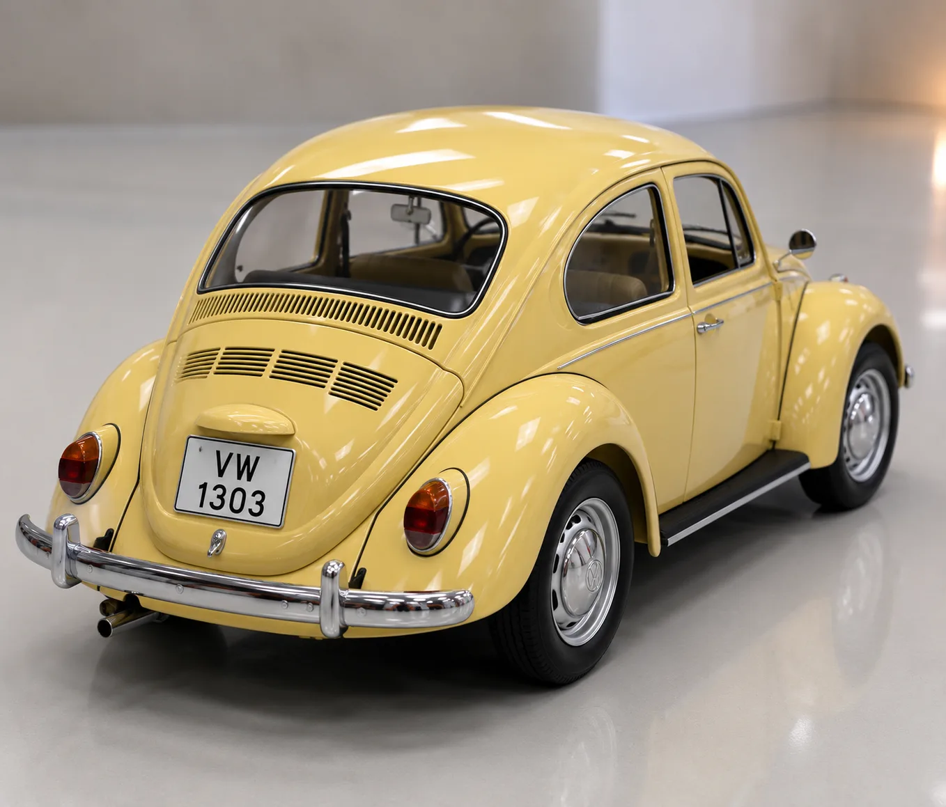 Classic Beetle Diecast Model Car