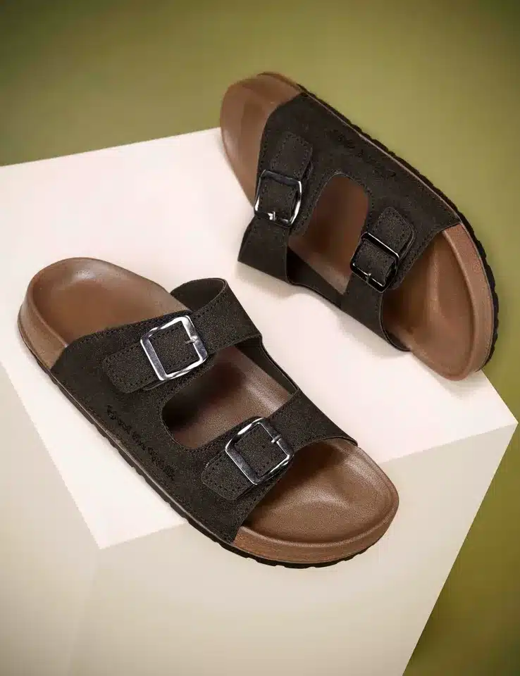 Premium Buckle Comfort Slippers