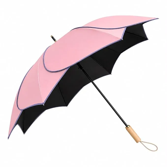 Elegant Windproof Long Handle Umbrella