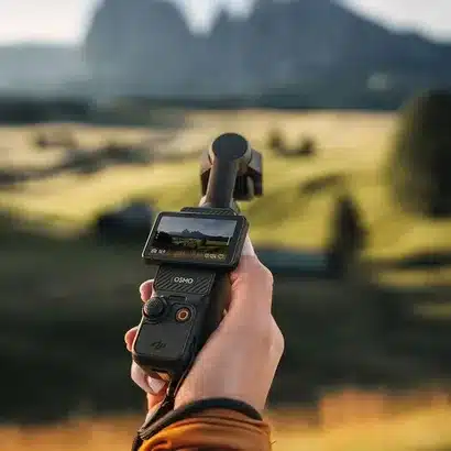 NovaShot Pocket 4K Smart Gimbal Camera with Touchscreen Display