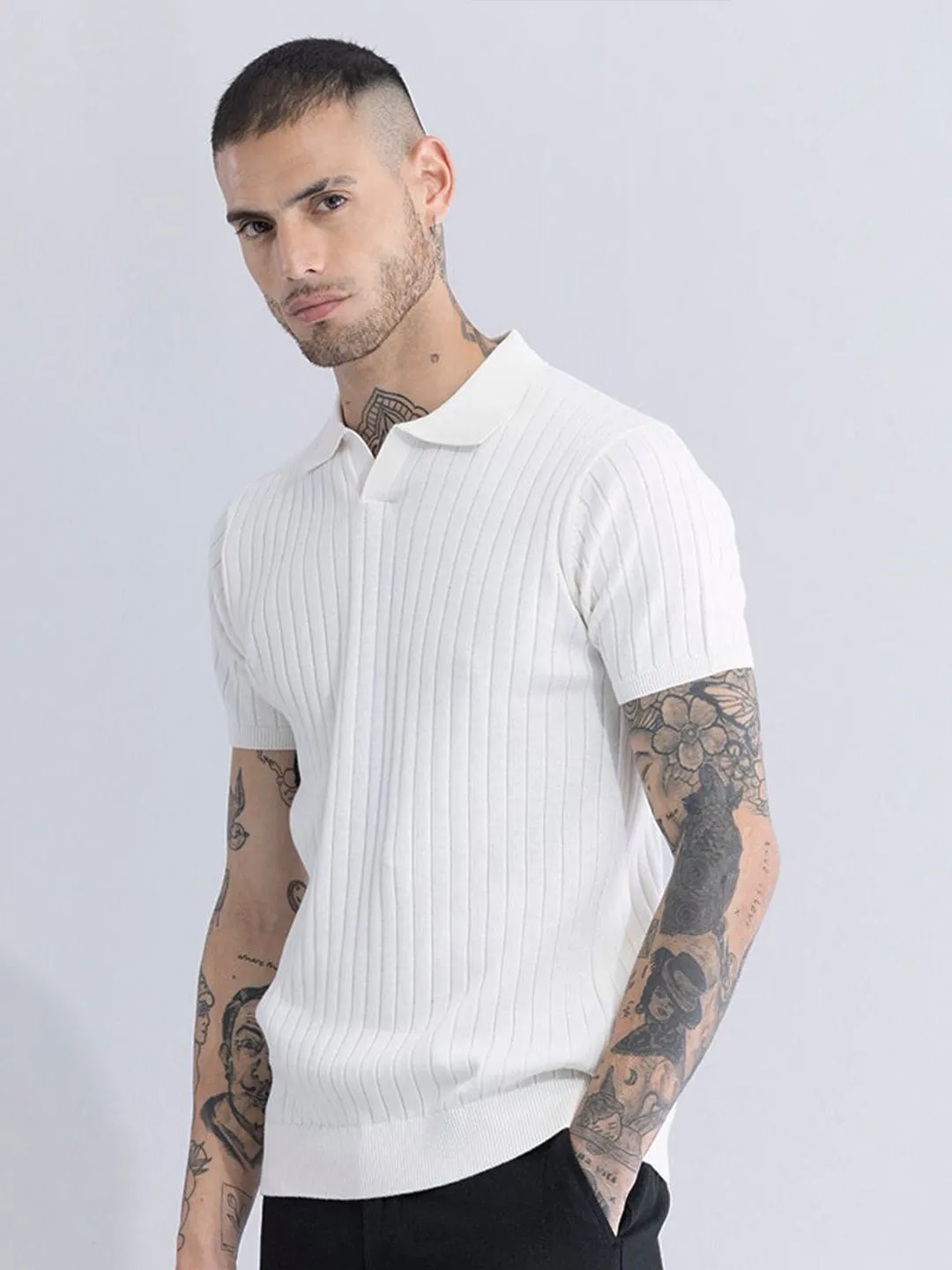 Premium Knit Polo Tee