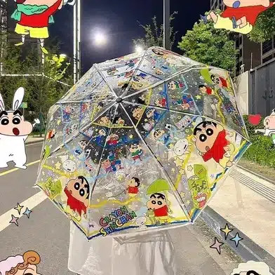 Transparent Cartoon Kids Umbrella